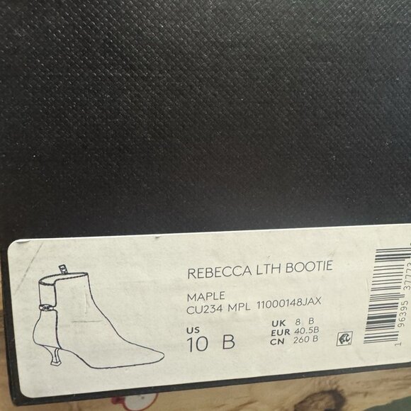 Coach Womens Rebecca Bootie Maple Size 10B - Picture 6 of 6